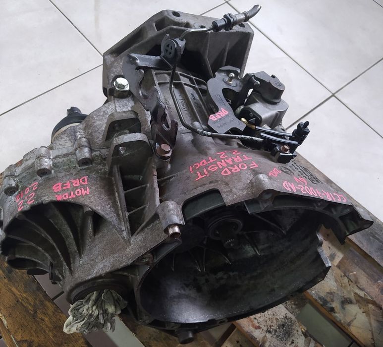 caixa 6 velocidades Ford Transit 2.2TDCI 100cv CC1R-7002-AD motor