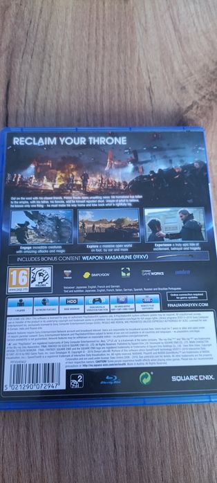 Final fantasy XV ps4 day one edition
