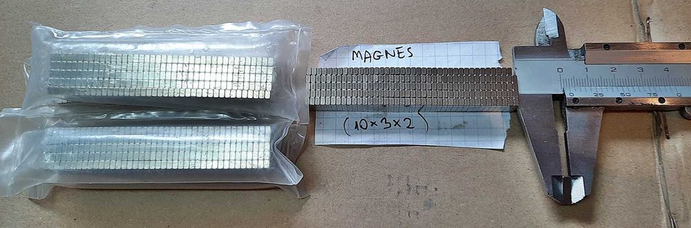 Magnes neodymowy 10x3x2 MPL N38 - 10 szt.
