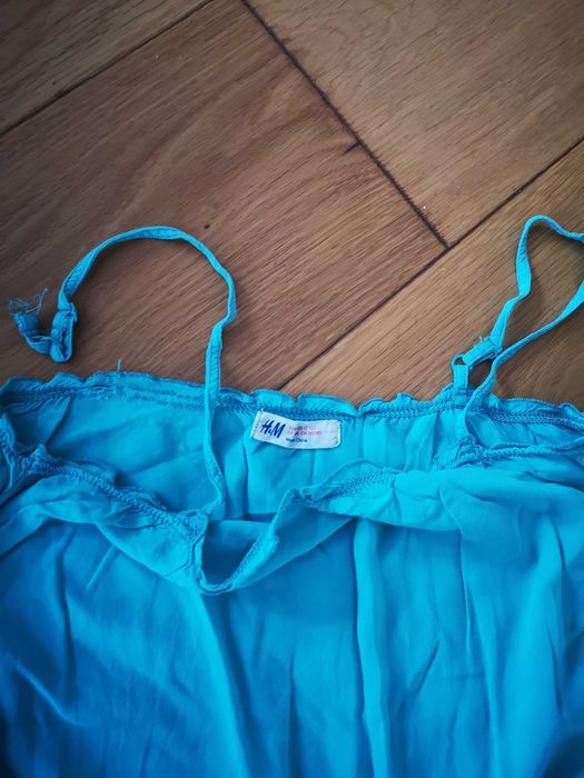 H&M turkusowy kombinezon 158 cm 12-13 lat