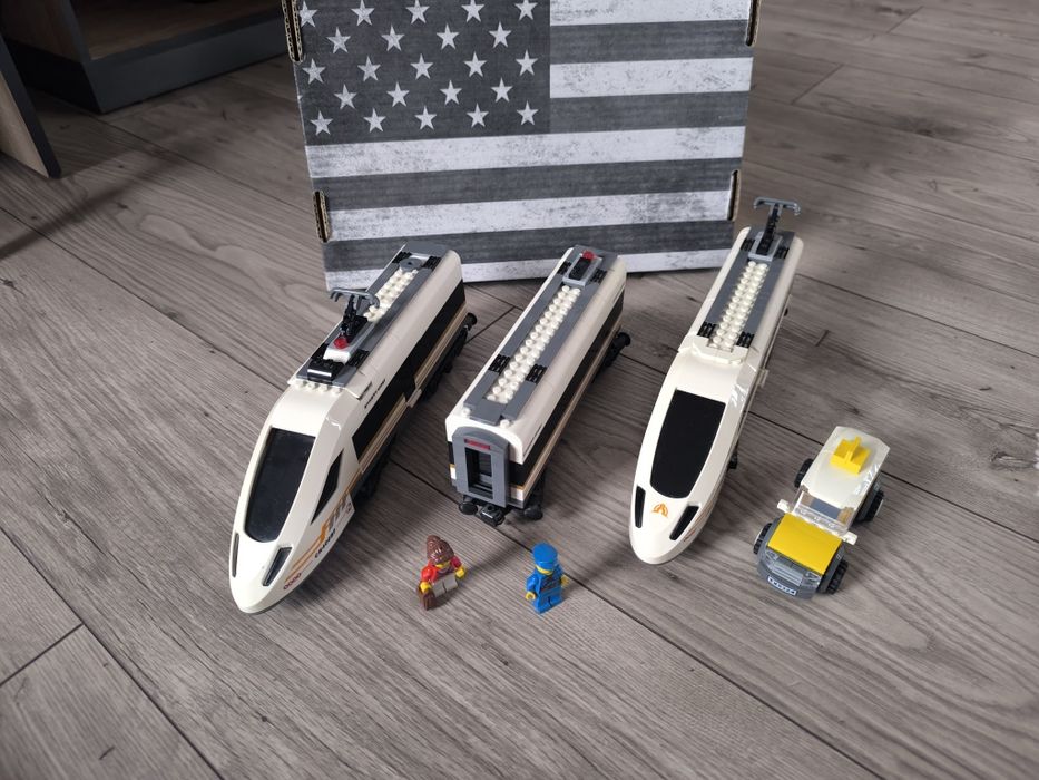 Klocki Pociąg, taxi, ludziki