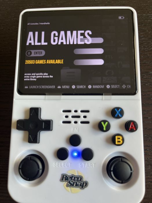 Consola R36S RetroSnap | 20.000 Jogos Retro | Nintendo, Mega Drive, Game Boy | NOVA