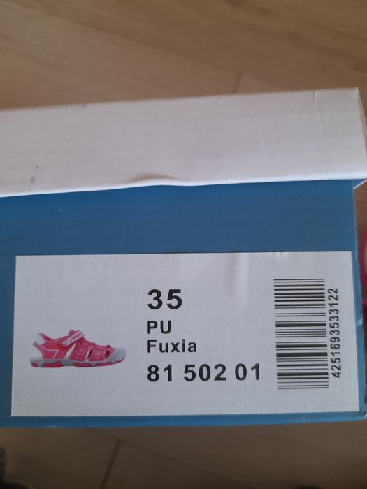 Półsandały sandały dla dziewczynki Lamino