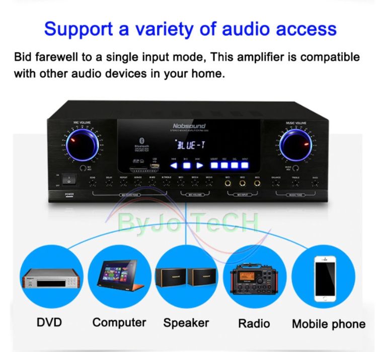 Усилитель Nobsound PM1000 KTV для караоке