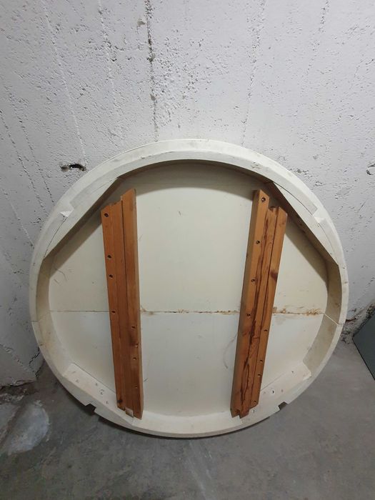 Zestaw drewniany stół z 6 krzesłami