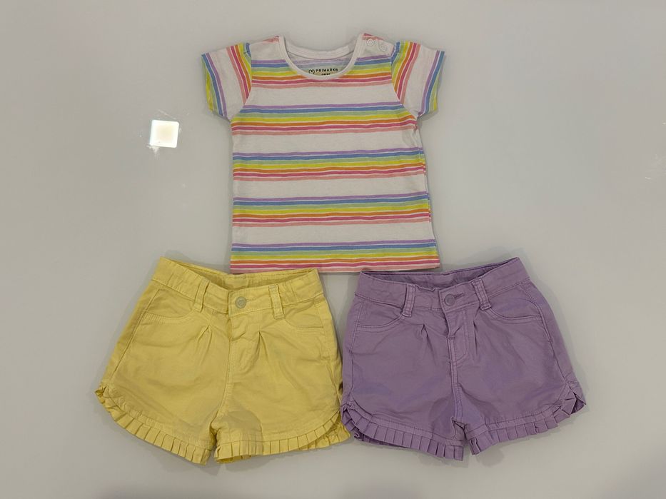 2 Calções + T'Shirt (6-9M)