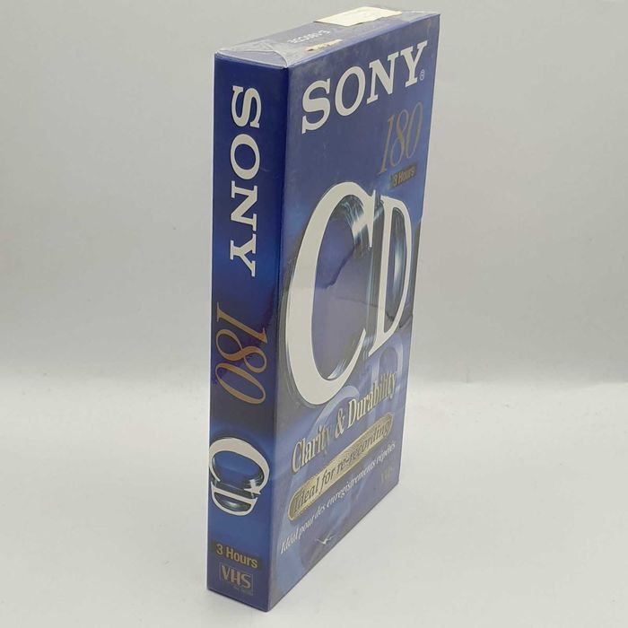 Cassete VHS 180 minutos da SONY