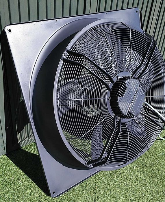 Ventiladores industriais trifásicos com variador de velocidade