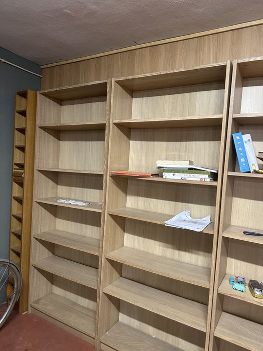 Estante malm do ikea castanha
