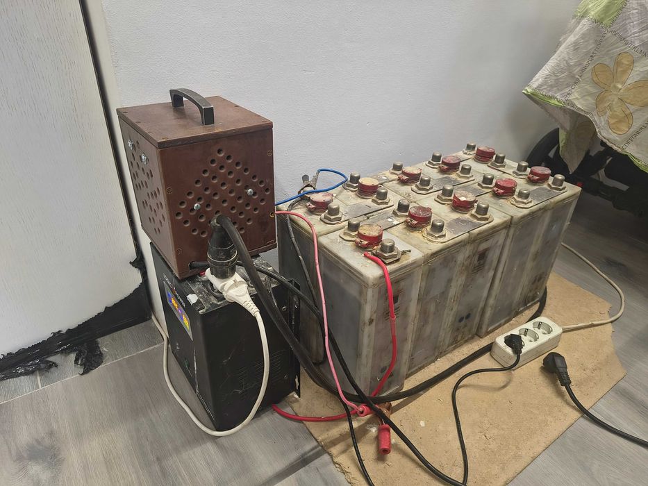 Ибп logic power + щелочной аккумулятор + зарядка