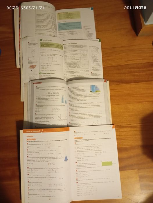 Livros de matemática A