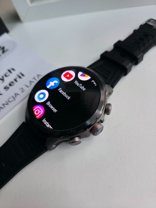 Smartwatch męski HK19 5G – Android 9.0, działa jak telefon, nowy