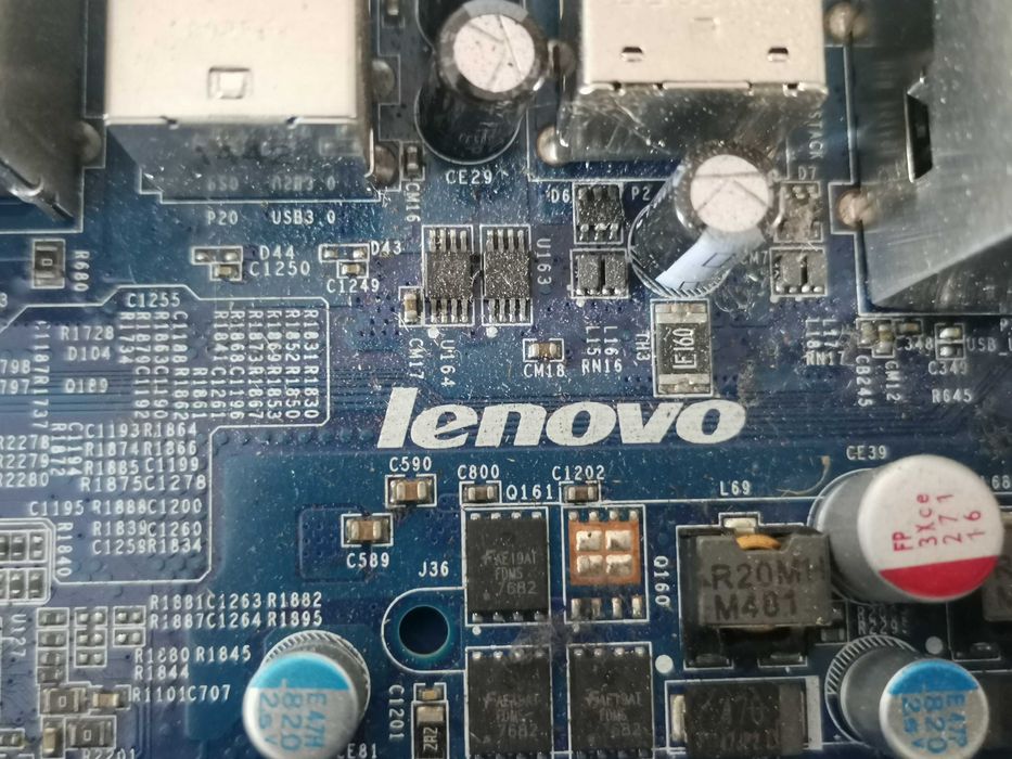Материнська плата Lenovo (socket 2011) + Xeon E5-2680 (8я/16п) + 32 Gb