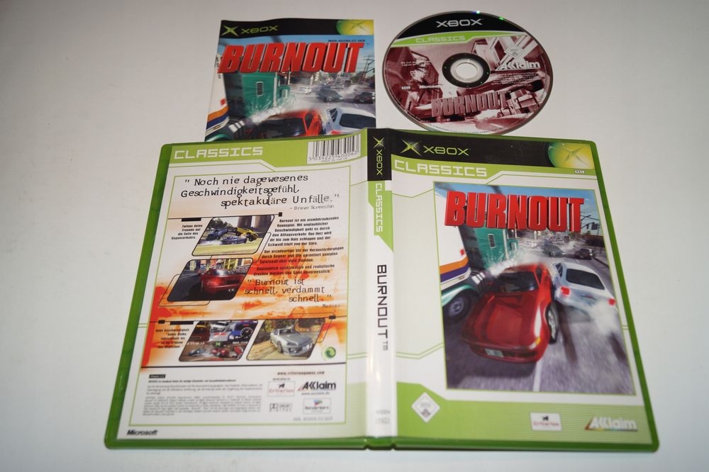 Gra Burnout Microsoft Xbox