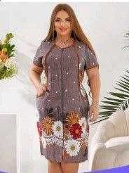 Женский летний халат  52 , 54 , 56 , 58, 60 рр.