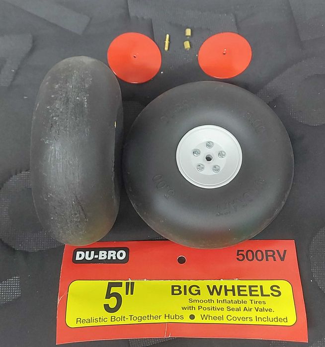 Rodas grandes Dubro para aeromodelos