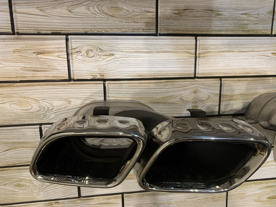 Mercedes AMG W223 W222 Насадки на вихлопну трубу