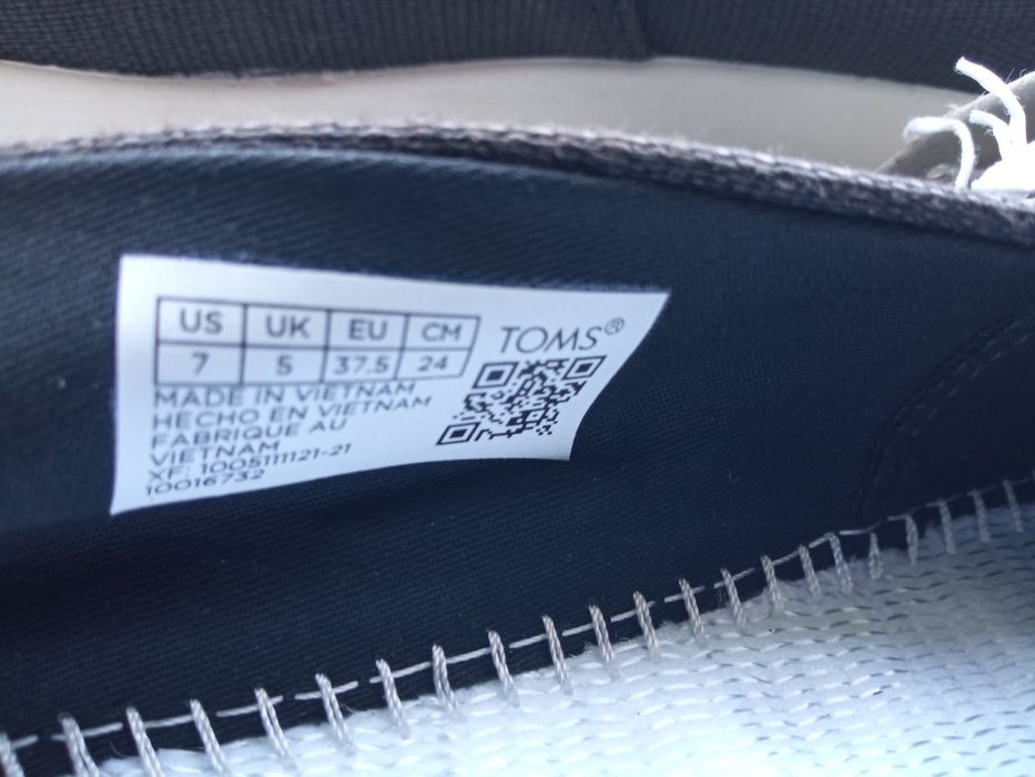 Мокасины  слипоны TOMS