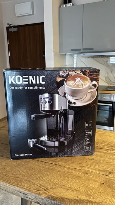 Ekspres kolbowy / Espresso Machine Koenic KEM 2024 M – jak nowy!