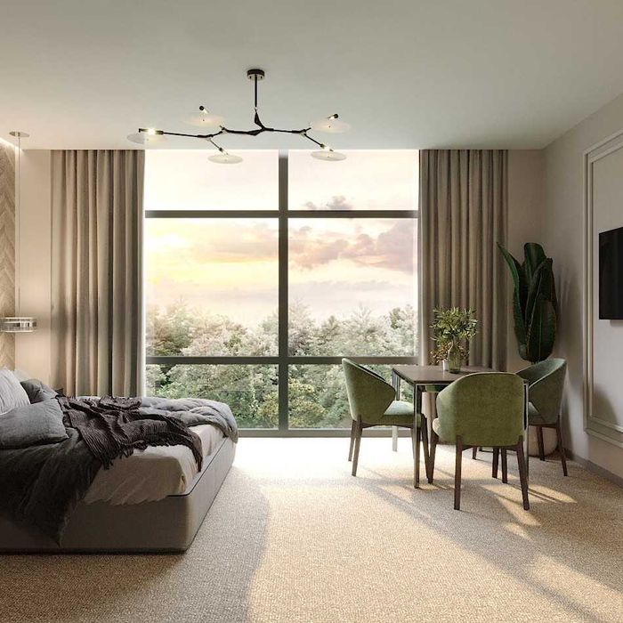 Апартаменти в новому готелі у Буковелі, Le Meandre, пасивний дохід.