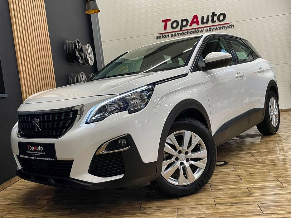 Peugeot 3008 II * LED *130KM *gwarancja *MANUAL*zaledwie 31 000 km*fabryczny lakier