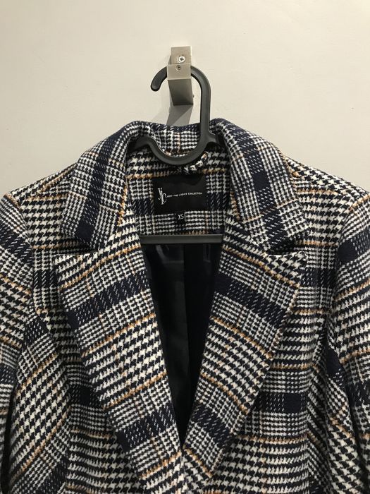 Płaszcz w kratkę Carry r. XS