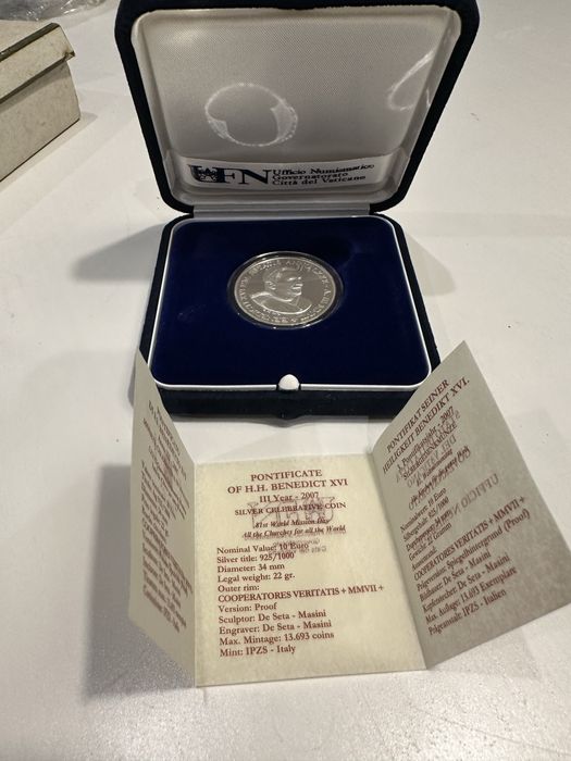 Moeda 10€ vaticano - proof