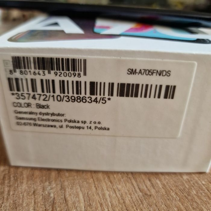 Samsung GALAXY A70 SM-A705FN/DS sprawny 100% telefon Dual SIM, 4G LTE