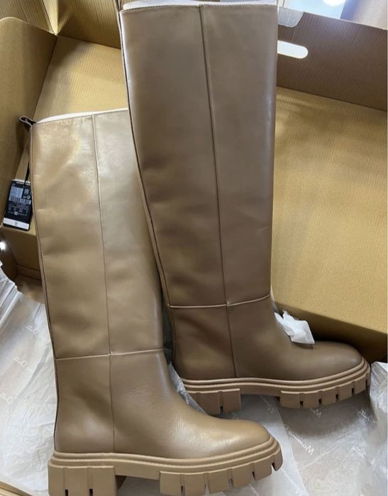 Чоботи Massimo dutti сапоги