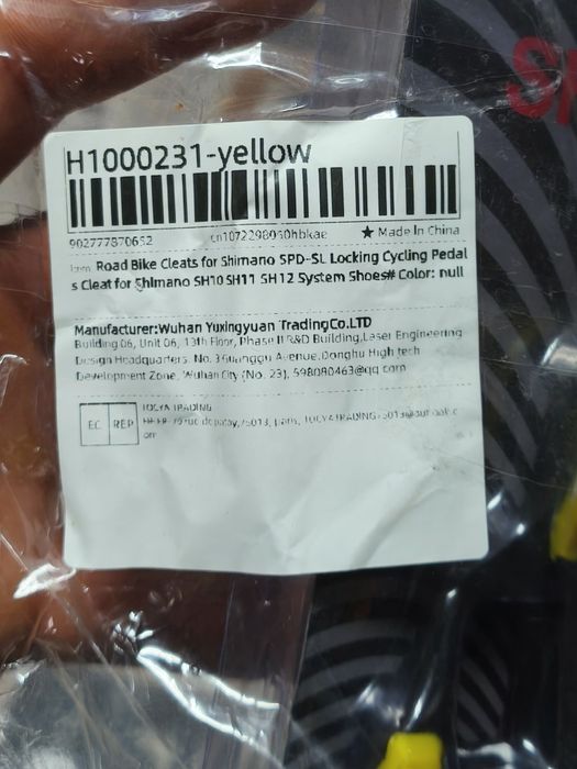 Travas sapatilhas compatíveis Shimano