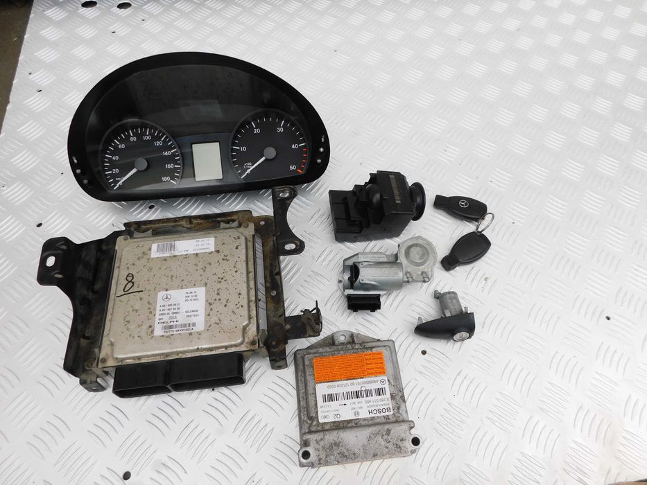 Sprinter 906 2.2 CDI 651 zestaw startowy komputer stacyjka licznik 601