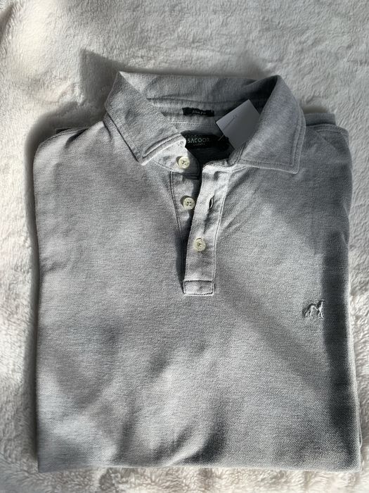 Polo sacoor cinza M