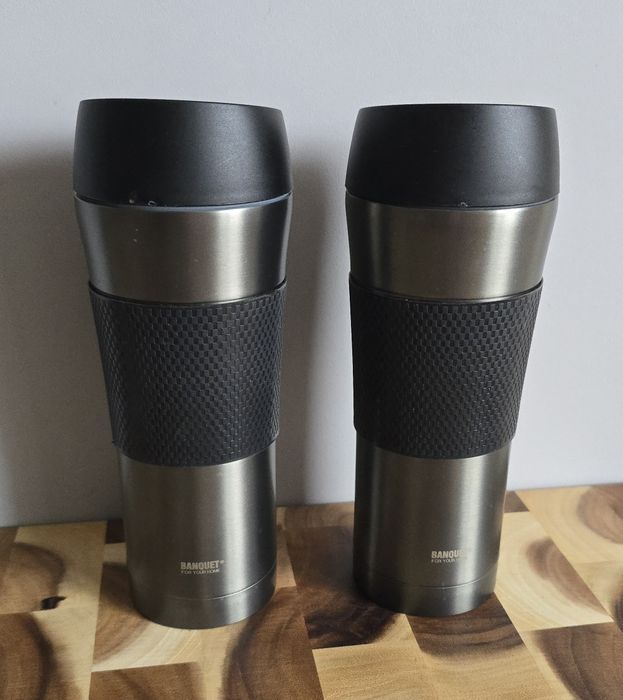 2 kubki termiczne Banquet Akcent 420ml