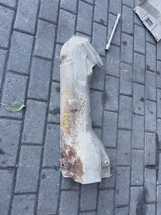T4 oslona termiczna tłumika środkowa