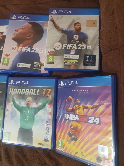 Sprzedam zamienię gry sportowe Fifa nba handball Pes Ps4 slim Pro Ps5