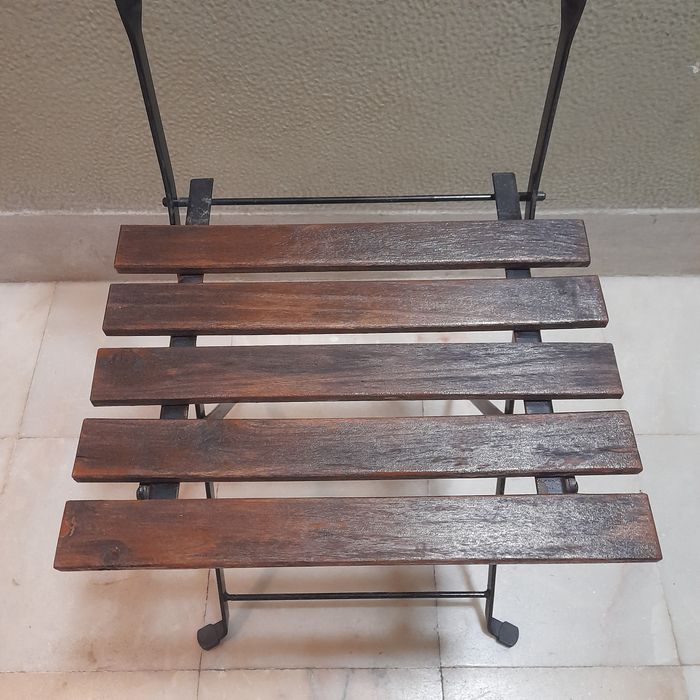 Cadeira madeira jardim