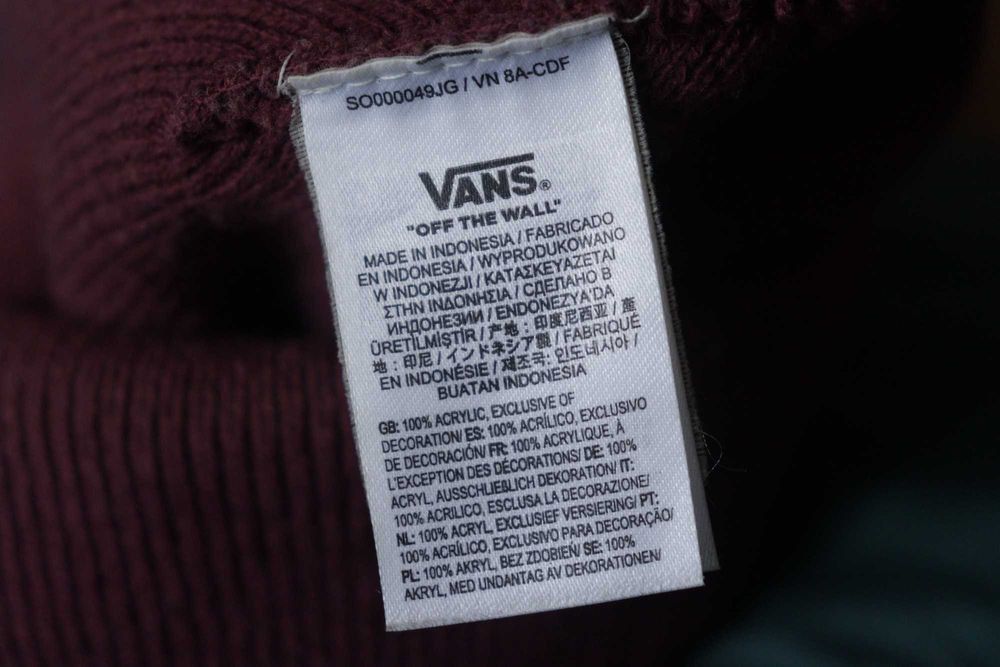 Шапка Vans / Венс / Ванс
