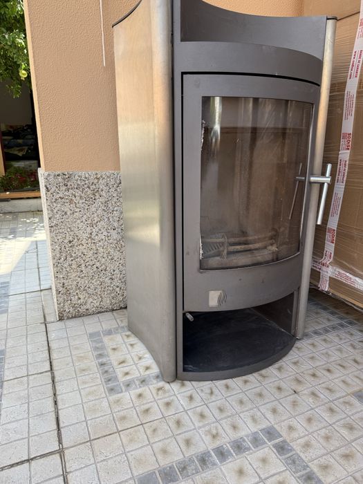 Salamandra a Lenha Romotop Bormio I – 8 kW