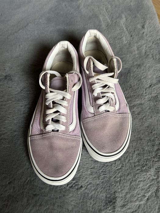 Fioletowe tenisówki trampki Vans rozmiar 36