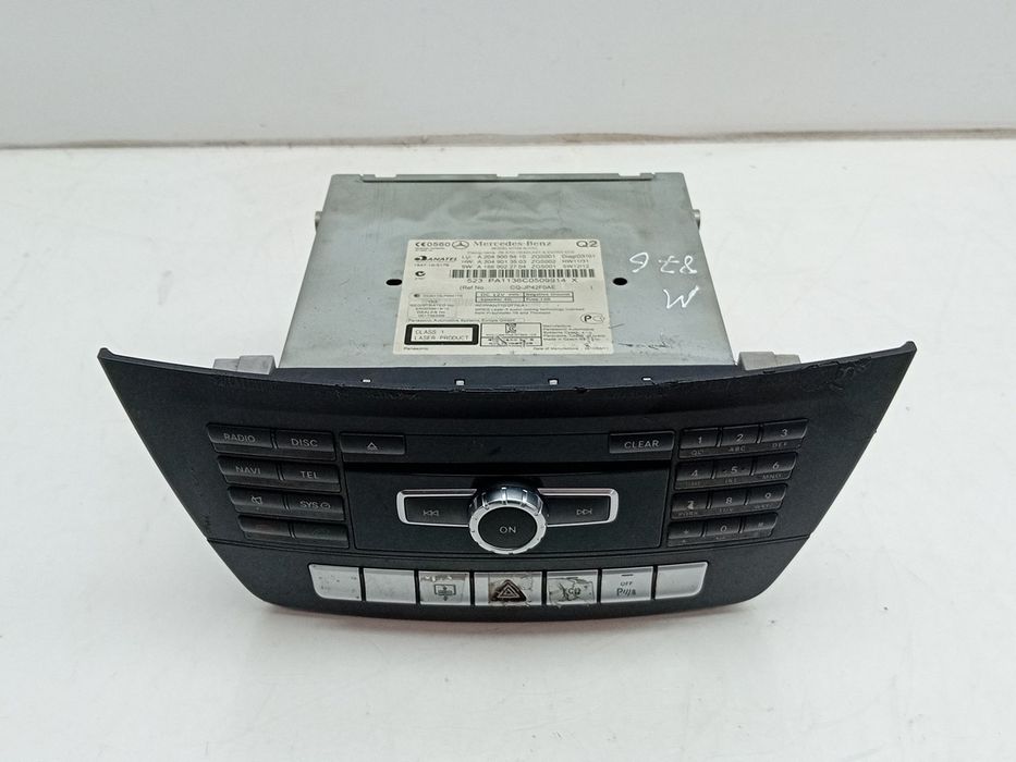 Rádio / auto-rádio MERCEDES-BENZ Classe C (W204)