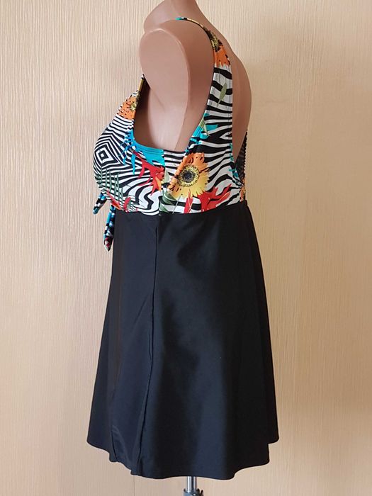 Платье купальник. Большой купальник. Размер 52..