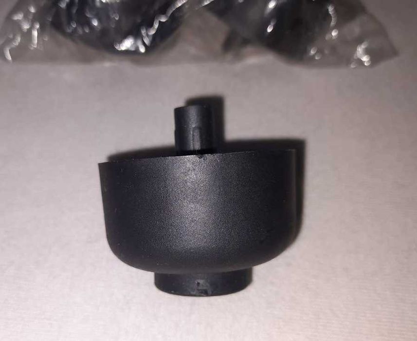 Набір 5 шт ніжка меблева з регулюванням, d=49мм, h=27мм