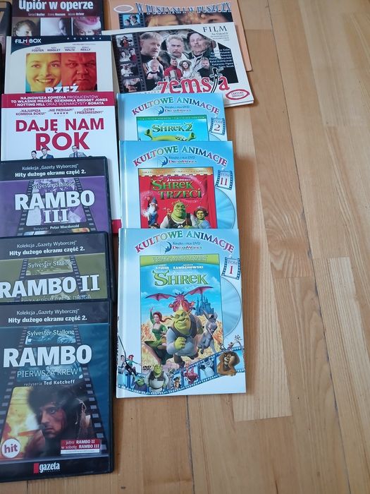Płyty DVD  filmy bajki