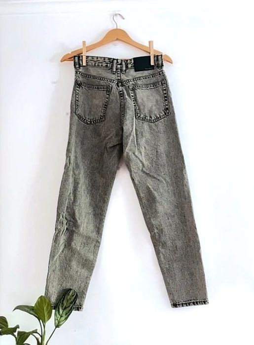 Calças de ganga vintage acid wash 36