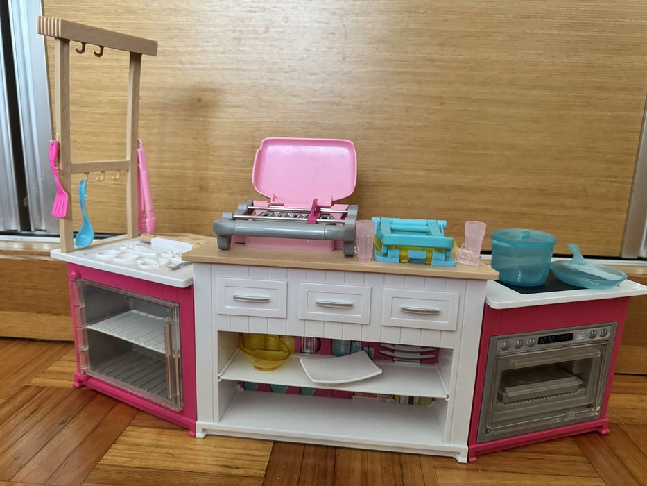 Cozinha de Luxo da Barbie Mattel (Com Luzes e Sons)