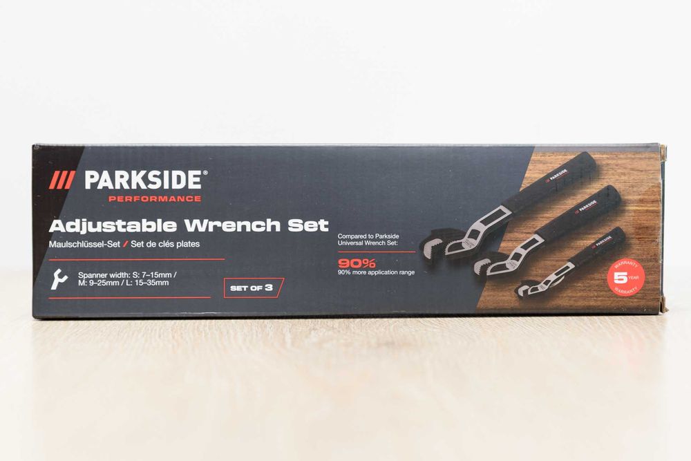 Набір ріжкових універсальних ключів Parkside / Саморегульовані ключі