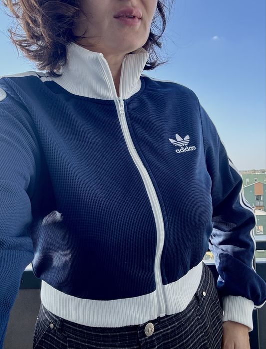 Bluza Adidas, krótka, na zamek