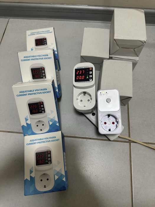 Реле напруги в розетку 220v реле напряжения  розетка з таймером