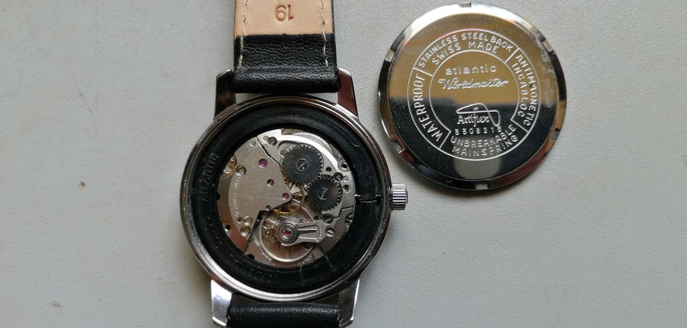 atlantic - worldmaster - art deco - zegarek