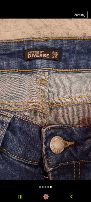 Spodnie jeansy Diverse roz  s